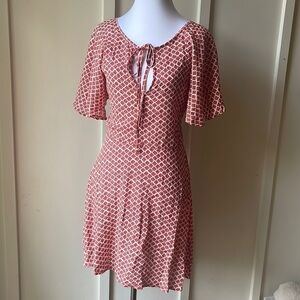 Billabong Tomorrow’s End Flutter sleeve mini dress